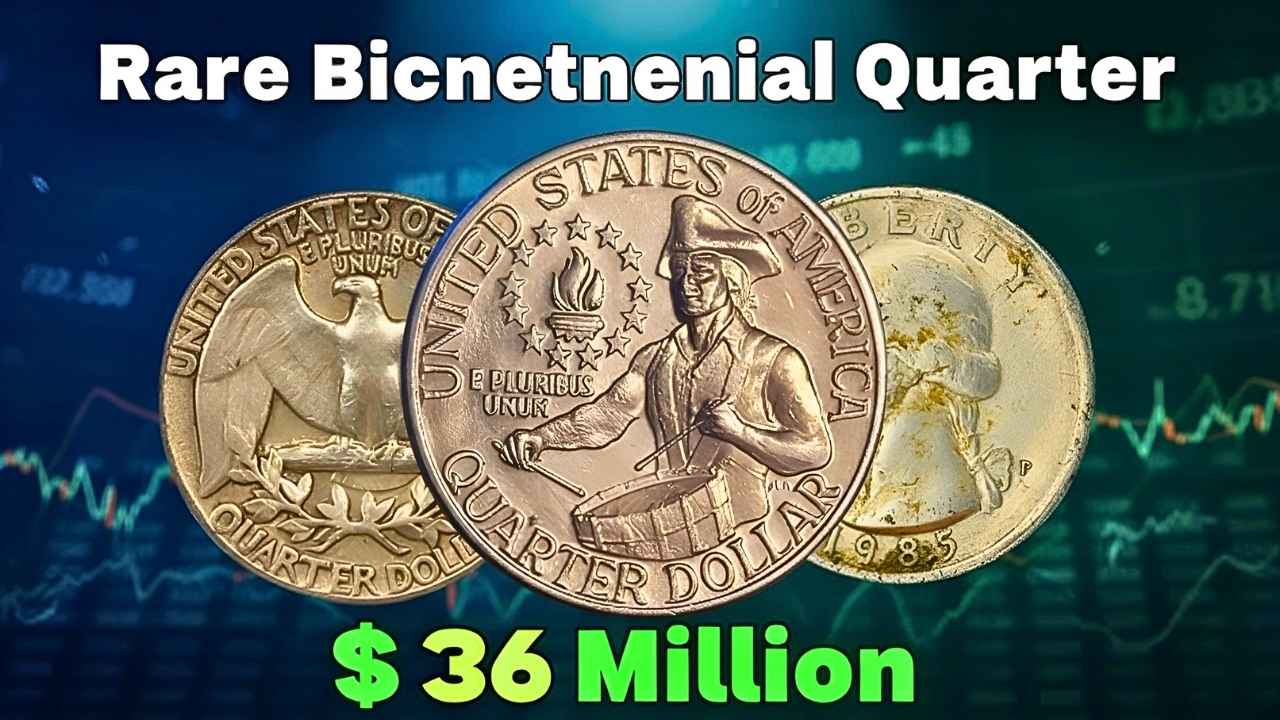 Rare Bicentennial Quarter Worth $36 Million – 7 More Can Fetch Over $50 Million USD