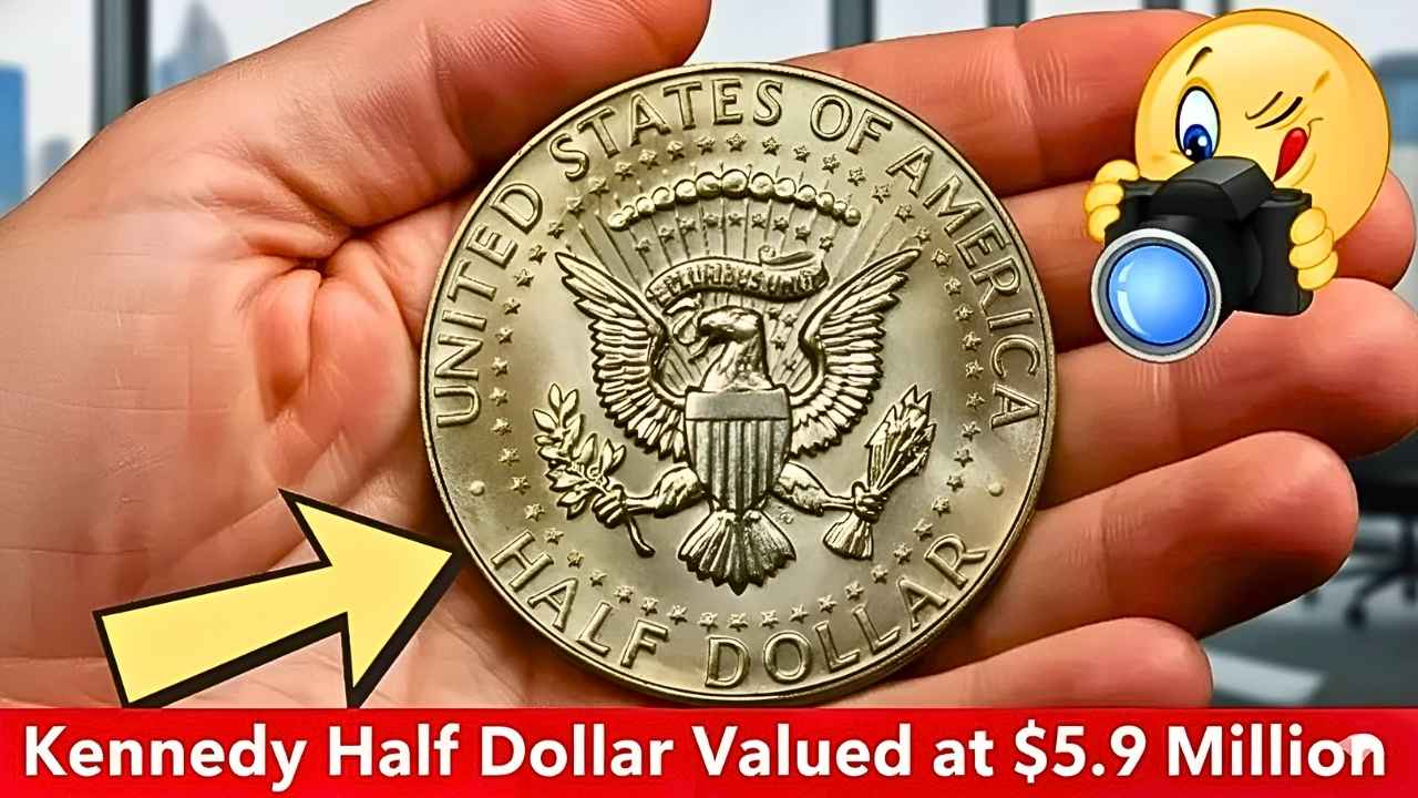Kennedy Half Dollar Valued at $5.9 Million: Rare Coin Still in Circulation – Could You Have One?
