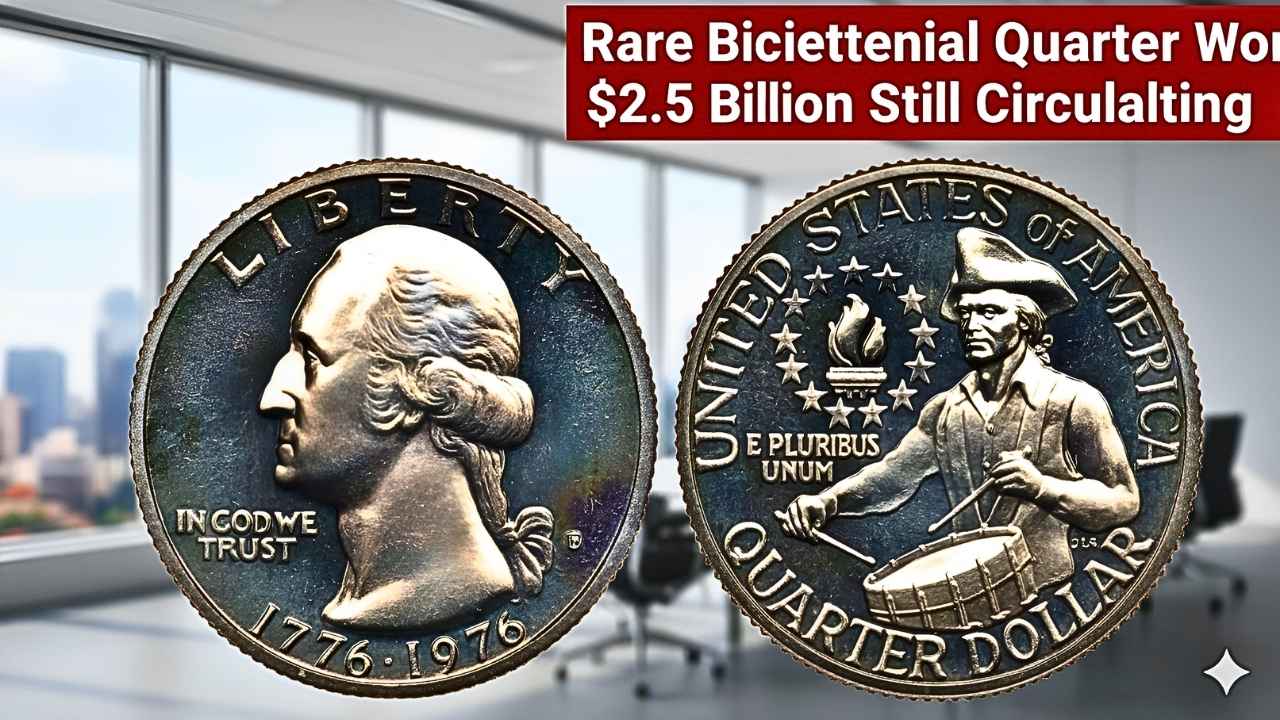 Rare Bicentennial Quarter Worth $2.5 Billion Still Circulating: Is Your Coin One of Them?