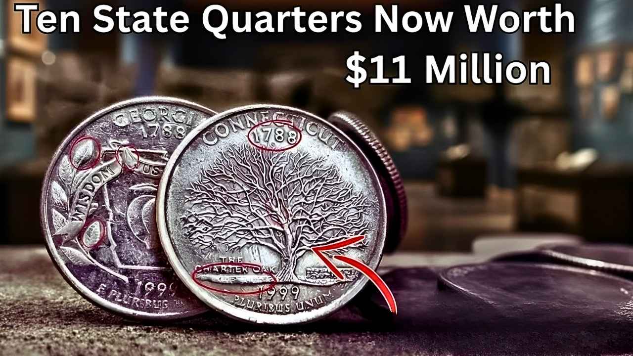 Ten State Quarters Now Worth $11 Million: Could Your Spare Change Hold a Hidden Fortune?