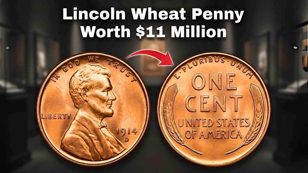 Rare Lincoln Wheat Penny Worth $11 Million – Is Your Change Hiding This Valuable Treasure?