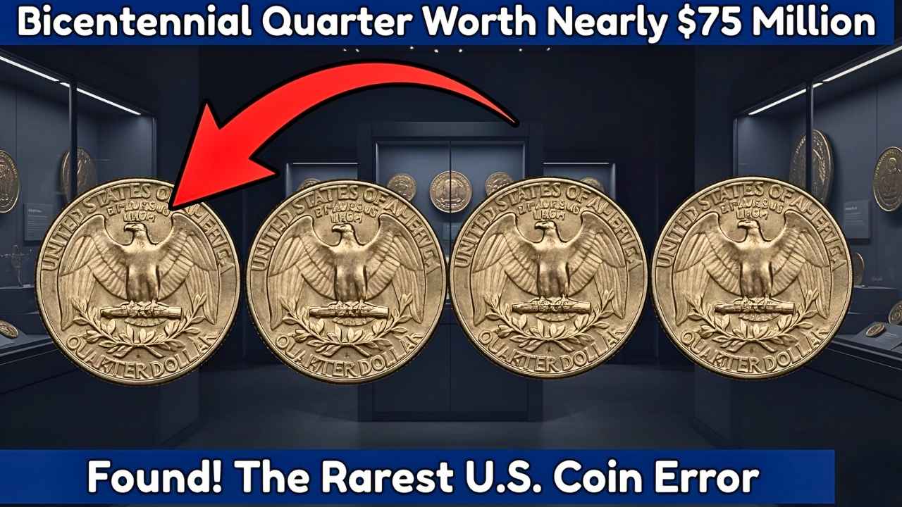 Rare Bicentennial Quarter Worth Nearly $75 Million & 4 Other Coins That Could Make You a Fortune